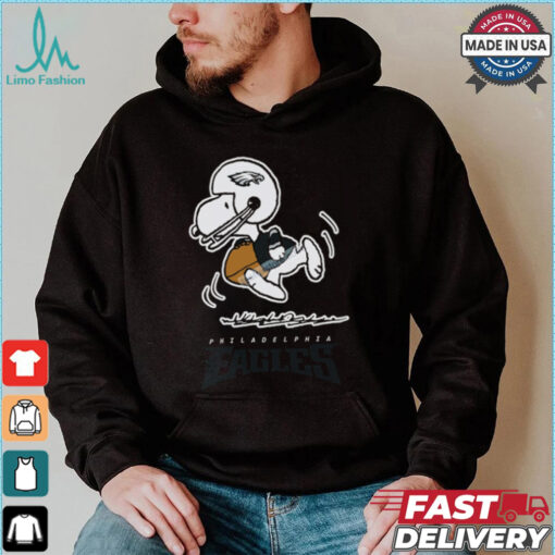Philadelphia Eagles Snoopy Graphic T Shirt