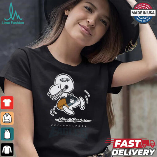 Philadelphia Eagles Snoopy Graphic T Shirt