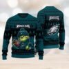 Philadelphia Eagles The Grinch Ugly Christmas Sweater NFL Xmas Gift