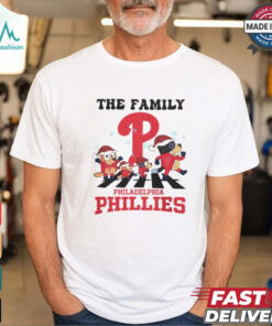 Philadelphia Phillies X Family Bluey Merry Christmas 2024 Shirt