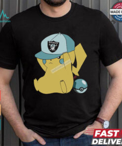 Pikachu Las Vegas Raiders Graphic T Shirt