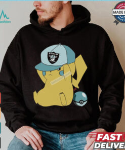 Pikachu Las Vegas Raiders Graphic T Shirt