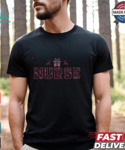 Pink Christmas Nurse Shirt