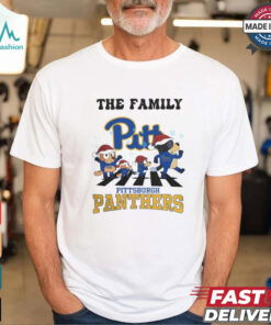 Pittsburgh Panthers X Family Bluey Merry Christmas 2024 Shirt