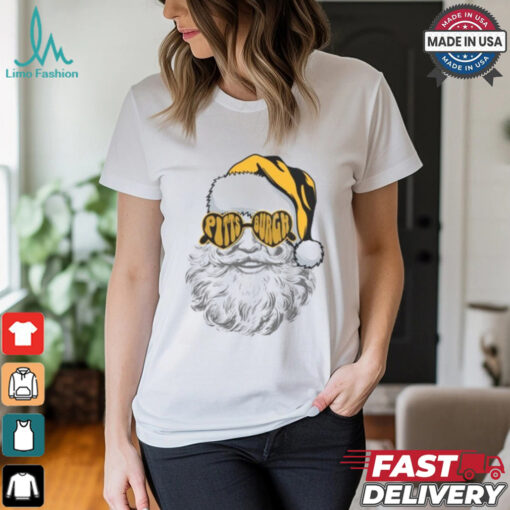 Pittsburgh Santa with Sunglasses T shirt