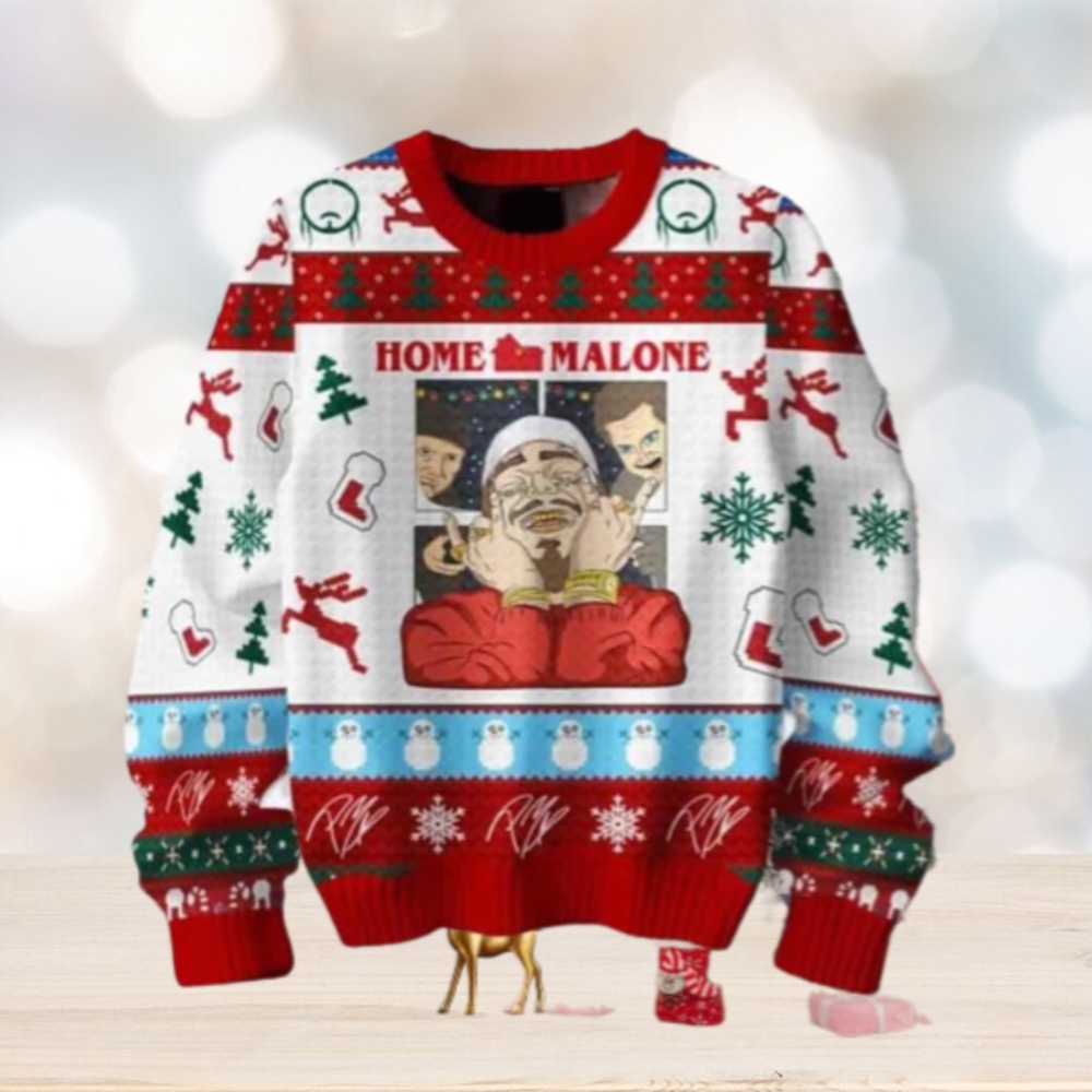 Post Malone Christmas Home Alone With Malone Chirstmas Gifts 2024 Xmas For Family And Friends Ugly Sweater Post Malone Christmas Home Alone With Malone Chirstmas Gifts 2024 Xmas For Family And Friends Ugly Sweater
