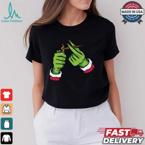 Pothead Christmas Cannabis Shirt