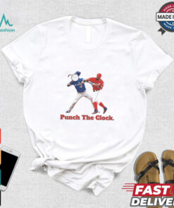 Punch the clock Rangers vs Blue Jays shirt