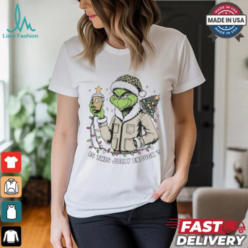 Purdue Boilermakers x Santa Grinch Is This Jolly Enough Merry Christmas Shirt