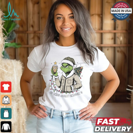 Purdue Boilermakers x Santa Grinch Is This Jolly Enough Merry Christmas Shirt