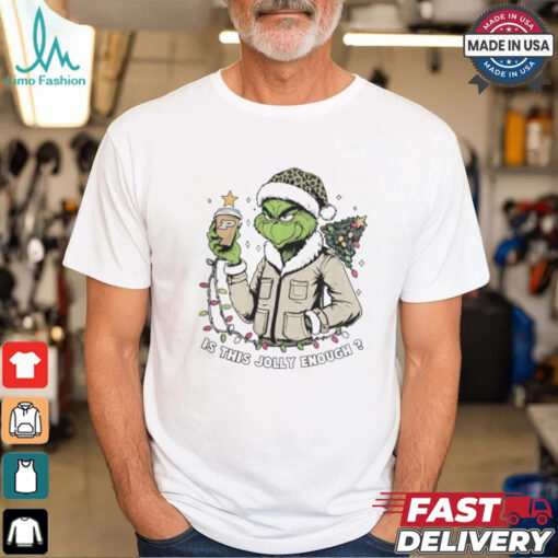 Purdue Boilermakers x Santa Grinch Is This Jolly Enough Merry Christmas Shirt