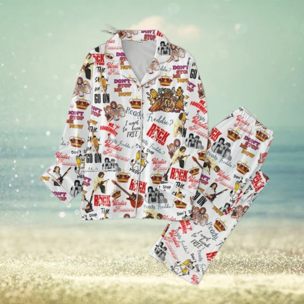 Queen We Will Rock You Pajamas Set Queen We Will Rock You Pajamas Set