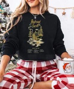 Railroad Earth Winter 2025 Tour T Shirts