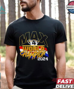 Red Bull Racing Max 4 Cup World Champions 2024 shirt