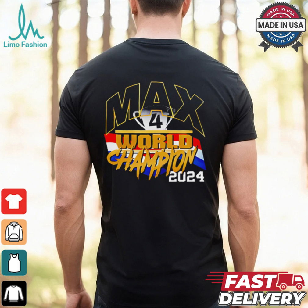 Red Bull Racing Max 4 Cup World Champions 2024 shirt Red Bull Racing Max 4 Cup World Champions 2024 shirt