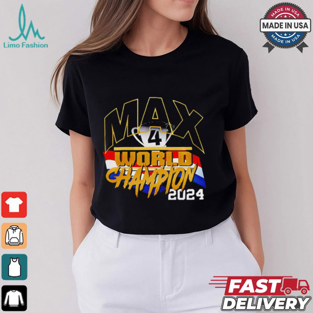 Red Bull Racing Max 4 Cup World Champions 2024 shirt Red Bull Racing Max 4 Cup World Champions 2024 shirt
