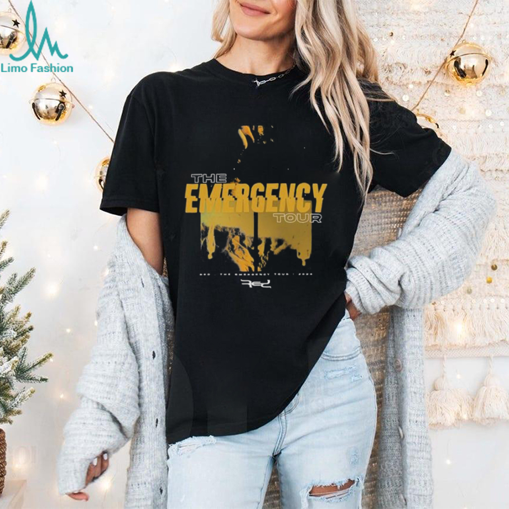 Red The Emergency Tour 2024 T Shirt Red The Emergency Tour 2024 T Shirt