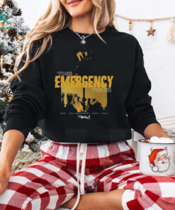 Red The Emergency Tour 2024 T Shirt