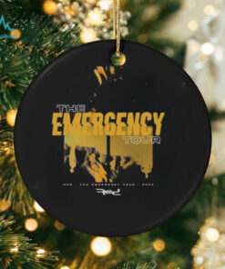Red The Emergency Tour 2024 T Shirt