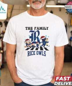Rice Owls X Family Bluey Merry Christmas 2024 Shirt