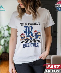 Rice Owls X Family Bluey Merry Christmas 2024 Shirt