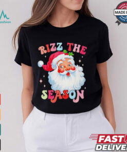Rizz the season Christmas Rizzmas Santa Claus rizzler shirt
