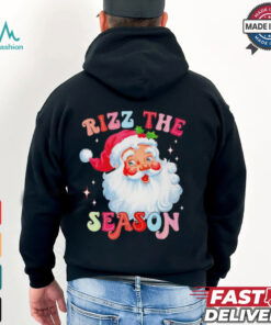 Rizz the season Christmas Rizzmas Santa Claus rizzler shirt