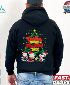Rockin peanut around christmas tree shirt