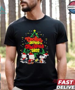 Rockin peanut around christmas tree shirt
