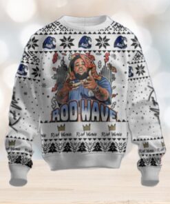 Rod Wave Special Edition Chirstmas Gifts 2024 Xmas For Family And Friends Ugly Sweater