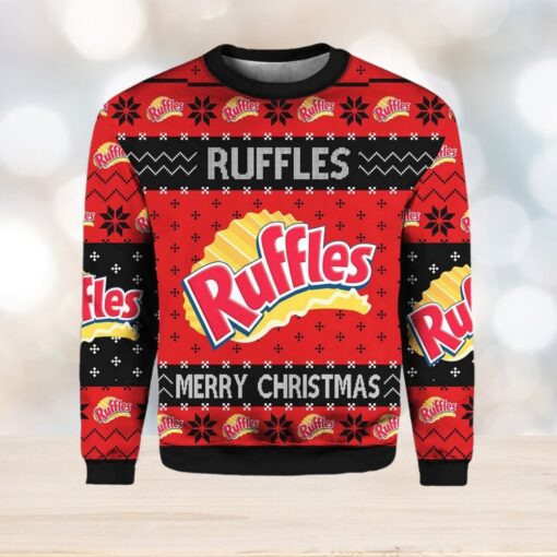 Ruffles Snack Ugly Christmas Sweater