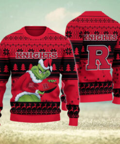 Rutgers Scarlet Knights Grinch Ugly Christmas Sweater