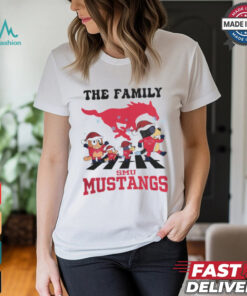 SMU Mustangs X Family Bluey Merry Christmas 2024 Shirt