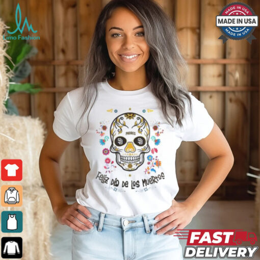 San Diego Padres Dia De Los Muertos Baseball Shirt