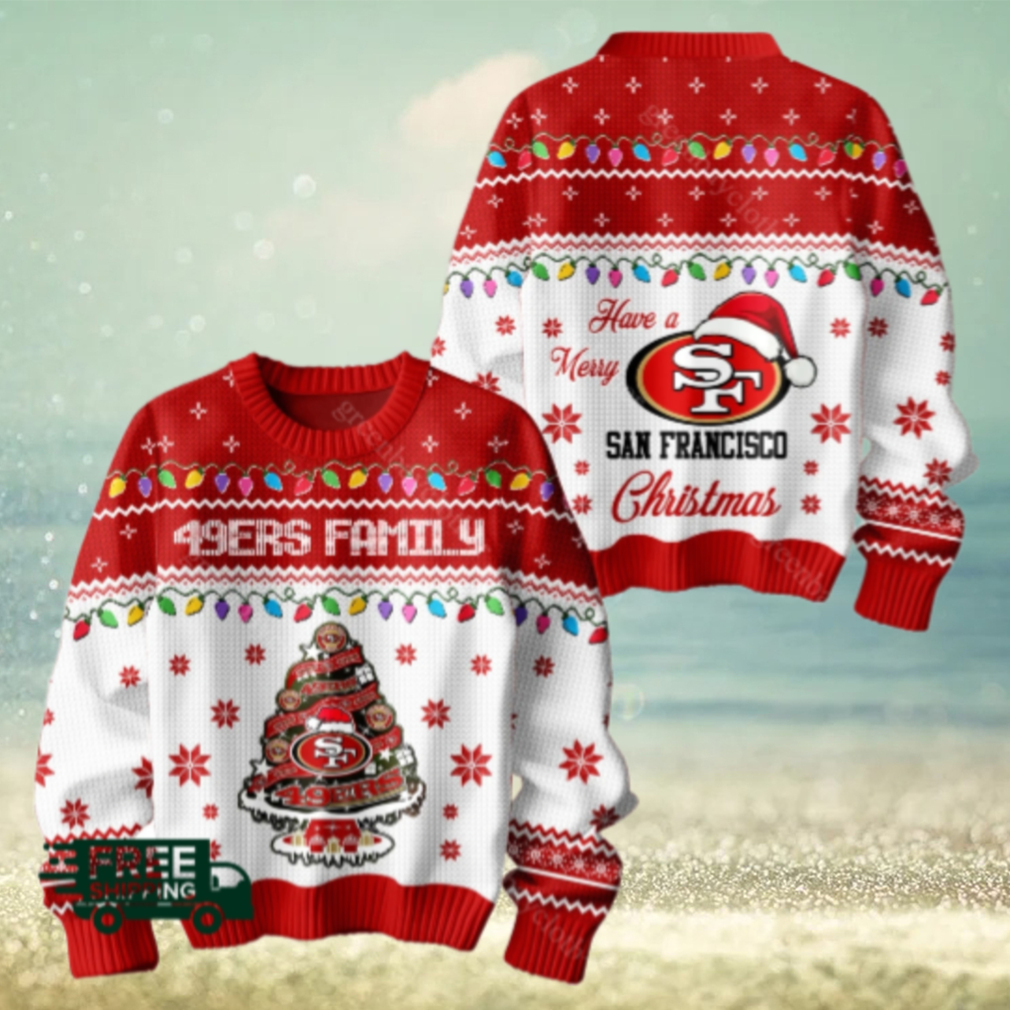 San Francisco 49ers Family Ugly Christmas Sweater