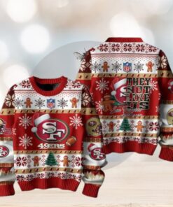 San Francisco 49ers They Not Like Us Christmas Happy Holidays Ugly Sweater