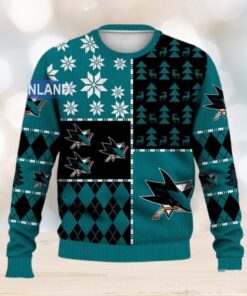 San Jose Sharks Ugly Sweater Christmas