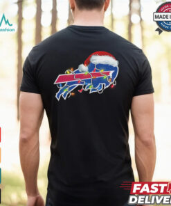 Santa Buffalo Bills Christmas light 2024 shirt