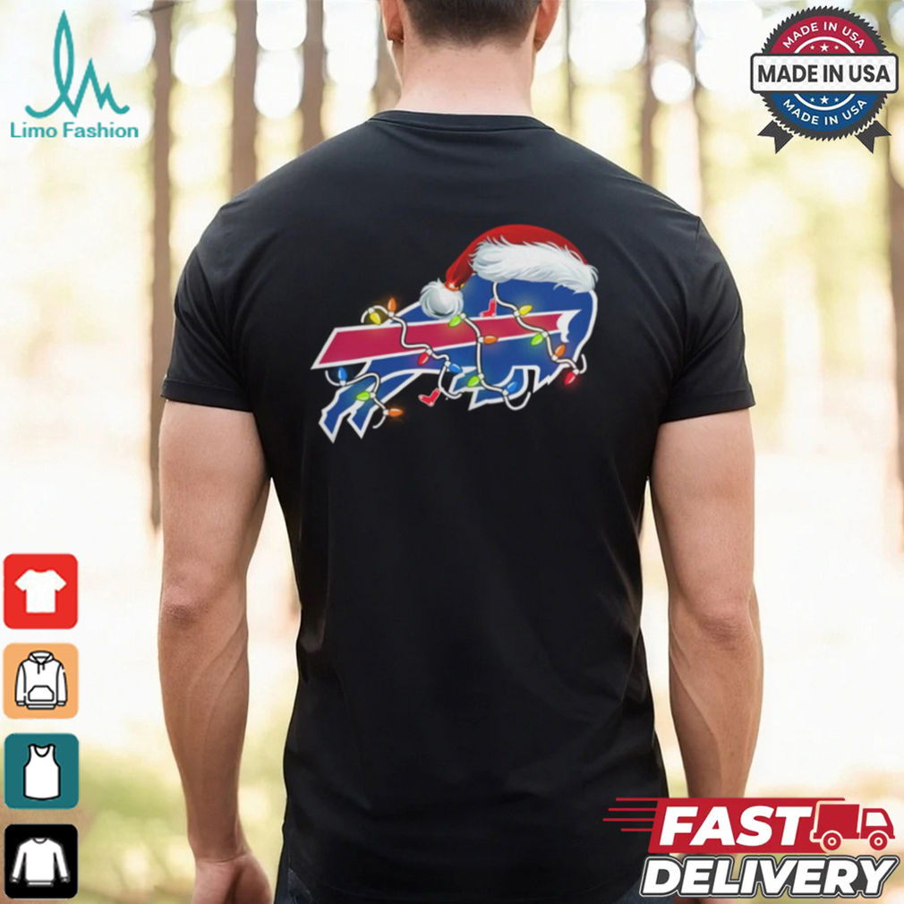 Santa Buffalo Bills Christmas light 2024 shirt Santa Buffalo Bills Christmas light 2024 shirt