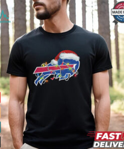 Santa Buffalo Bills Christmas light 2024 shirt