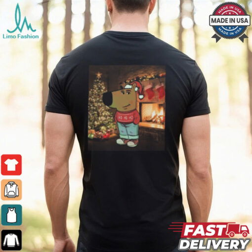 Santa Chill Guy Christmas Shirt