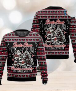 Santa Claus World Tour 2024 Ugly Christmas Sweater