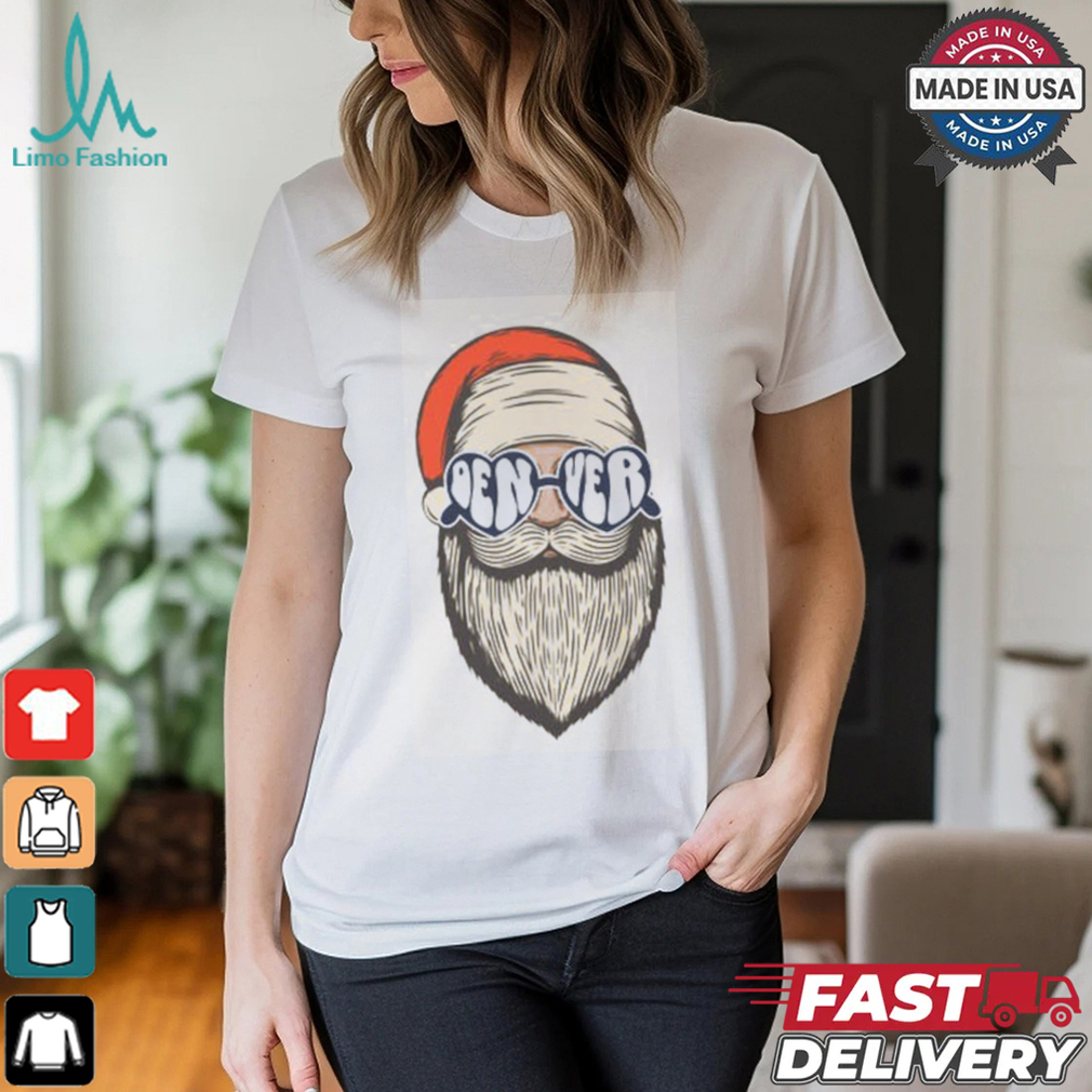 Santa Denver Hipster T shirt Santa Denver Hipster T shirt