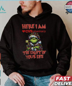 Santa Grinch Here I Am CVS Pharmacy The Light Of Your Life Christmas Light Shirt Shirt
