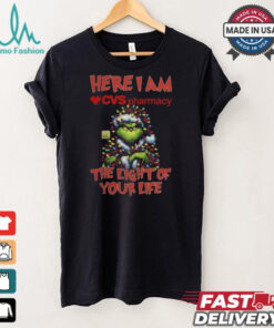 Santa Grinch Here I Am CVS Pharmacy The Light Of Your Life Christmas Light Shirt Shirt