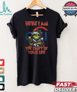 Santa Grinch Here I Am Citi Bank The Light Of Your Life Christmas Light Shirt