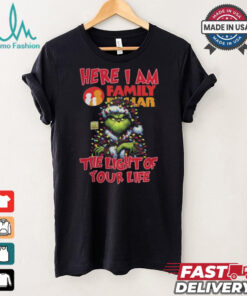 Santa Grinch Here I Am Family Dollar The Light Of Your Life Christmas Light Shirt Shirt