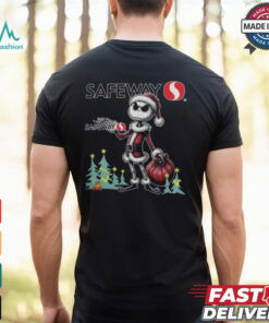 Santa Jack Skellington Safeway Logo Merry Christmas 2024 Shirt