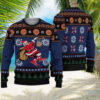 Santa Playing Basketball Sweater, Basketball Santa Ugly Christmas Sweater, Santa Xmas