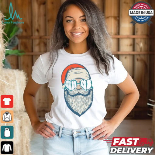 Santa in Miami Football Fans shirt